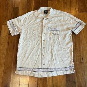 Disney Our Universe Aladdin Cave of Wonders Men's XS Ivory Shirt